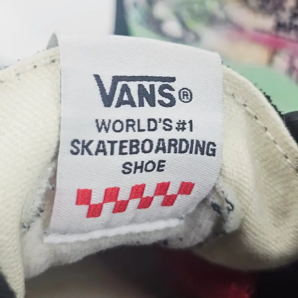 Vans Skate Sk8-Hi Shroom Doom Black Green Skate Sneaker Men's 5 fits Women's 7 - Picture 8 of 10